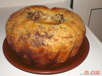 Булочки "Brioche filled with chocolate ganache"