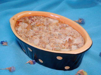 Овсянка, запеченная с фруктами и ягодами