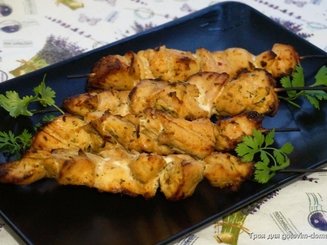 Ароматные куриные шашлыки по‑мароккански