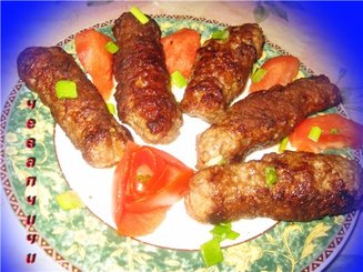 Чевапчичи от мамы (Чесночные мясные котлеты)