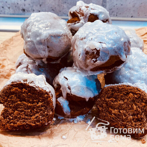 Шоколадные Пряники на меду со специями