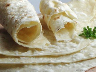 Домашний тонкий лаваш без дрожжей