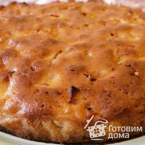 Шарлотка с яблоками