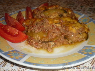 Лазанья из кабачков