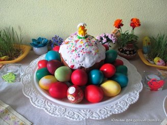 Легкий и очень нежный пасхальный кулич