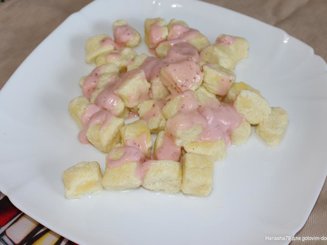 Нежные ленивые вареники с отрубями