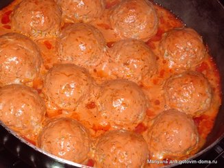 Ёжики мясные (вариант тефтелей)
