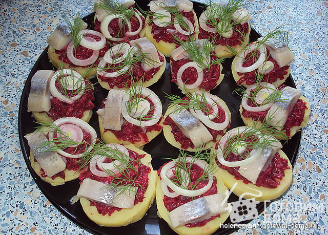 Канапе из картофеля и бекона с соусом Айоли - фото рецепт кулинарного портала пластиковыеокнавтольятти.рф
