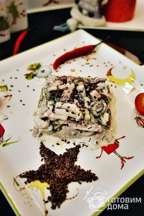 Салат “Мужская зима” от AxxitFood