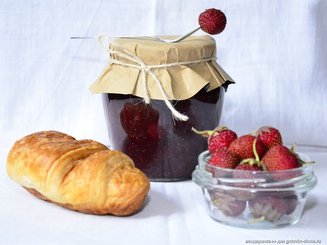 Конфитюр из клубники с имбирём
