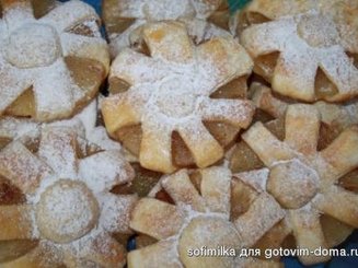 "Ананасовые хризантемы" (ананасы в слойке)