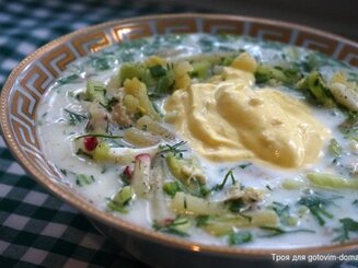 Окрошка мясная
