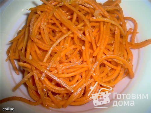 Морковь по-корейски