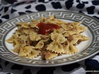 Макароны по флотски