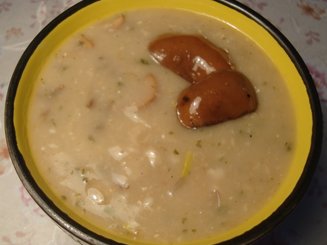 Шотландский грибной суп с овсяными хлопьями (постный)