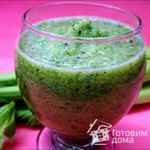 Смузи с сельдереем и киви