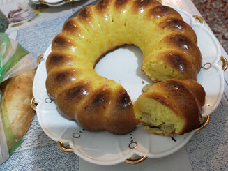 Яблочный пирог-шарлотка
