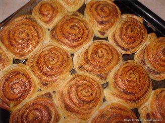 Плюшки с корицей от фрекен Бок