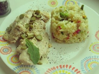 Курица в соусе Сен-Марселлен
