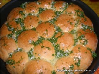 Пампушки чесночные