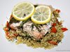 Семга (лакс) на подушке из кус-куса