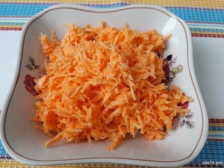 Салат из тертой моркови