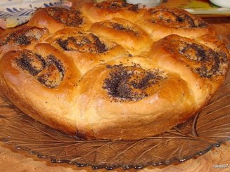 Булочки-бриоши с кремом патисьер