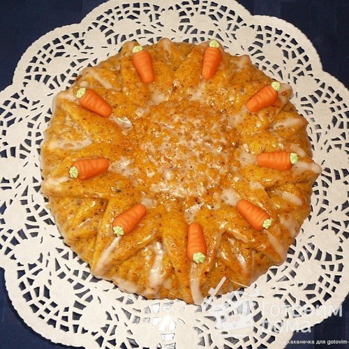 Rüblikuchen - морковный пирог
