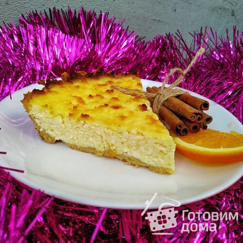 Творожный пирог с апельсином • Käsekuchen (кезекухен)