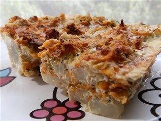 Запеканка из цветной капусты по быстрому