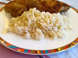 Рис с чесноком и сливочным маслом
