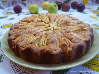 Шарлотка "Яблочное солнышко"