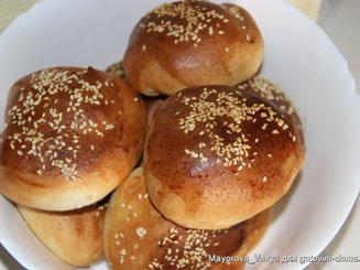 Булочки для гамбургеров усовершенствованные