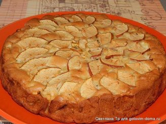 Шарлотка по маминому рецепту