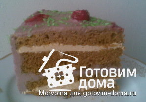 Медовик в суфле фото к рецепту 3