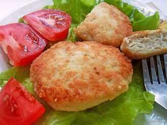 Сливочные котлеты из индейки (курицы)