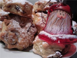 Рождественское  немецкое печенье "Mini-Stollen"