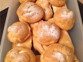 Кольцо с творожным кремом