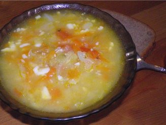 Сырные щи