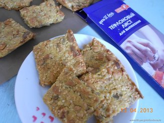 Хрустящие мультизерновые хлебцы с семечками