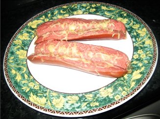 Сосиски с сыром