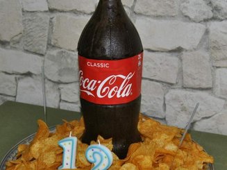 "Бутылка Coca- Cola" торт