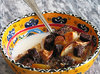Хлебная запеканка с яблоками