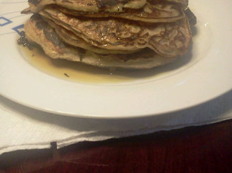 Яблочные панкейки