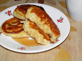 Пышные оладушки на дрожжах