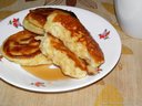 Пышные оладушки на дрожжах от Людмила - Мила Пышные оладушки на дрожжах от Людмила - Мила
