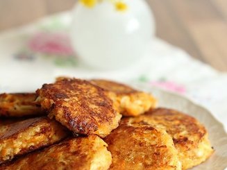 Драники из цуккини с сыром
