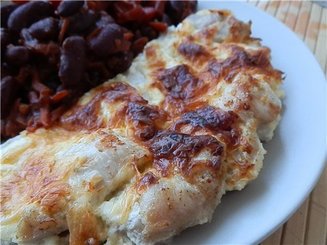 Запеченная свинина с пармезаном