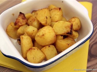 Запеченный картофель с горчицей
