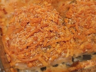 Треска с соусом и под корочкой